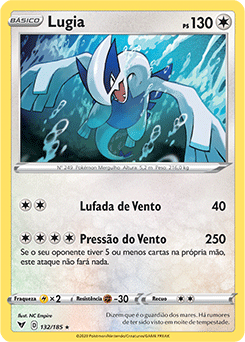 Copag - Pokémon - Essa é a semana do Lugia! 🤩 Pokémon número #249 da  segunda geração. O que vocês sabem sobre esse pássaro lendário? 🤓  -------------------- Pokémon da Semana - #249 