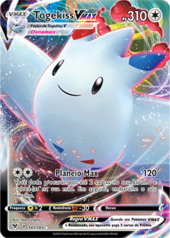 Togekiss (rara tipo fada) - Pokémon TCG Cards (original em