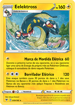 Cartas Pokemon Elétrico (Escolha Livre) - A