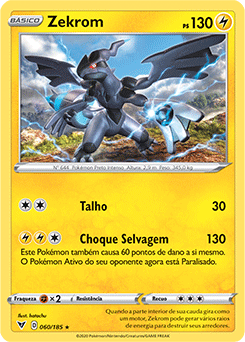 Zekrom Ex Japonês Cards Pokémon, Jogo de Tabuleiro Pokemon Nunca Usado  62238382