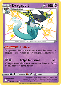 Pokémon: Fã reimagina Dragapult como um tipo normal