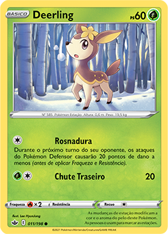 Deerling, Reinado Arrepiante, Banco de Dados de Cards do Estampas  Ilustradas