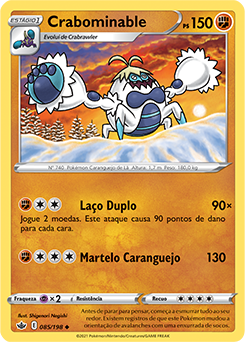 Mundo Pokémon - 739- Crabrawler. Tipo: lutador. Evolução