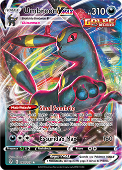 Carta Pokemon Umbreon GX Português Original Copag Sol e Lua Promo