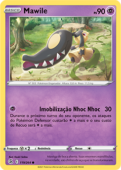 Mawile, Estilos de Batalha, Banco de Dados de Cards do Estampas  Ilustradas