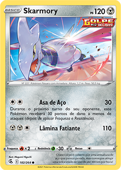 Skarmory, União de Aliados, Banco de Dados de Cards do Estampas  Ilustradas