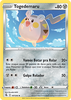 Togedemaru, Eclipse Cósmico, Banco de Dados de Cards do Estampas  Ilustradas