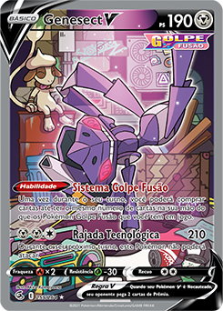 Carta Pokémon Genesect Gx Lendário + Brindes