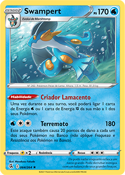 Swampert, Tempestade Celestial, Banco de Dados de Cards do Estampas  Ilustradas