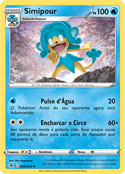 otPokemon.com - Hoje trazemos pra vocês o Simisear, Panpour, Simipour e  Pansage. Pra quem não conhece, eles são pokémon do tipo fogo, água, água e  planta respectivamente e são da 5ª geração.