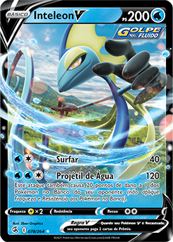 Carta Pokémon Inteleon Vmax Arte Alternada Golpe Fusão