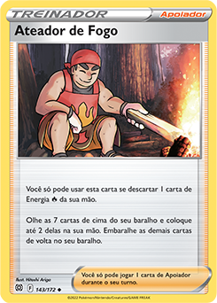 Ateador de Fogo, Astros Cintilantes, Banco de Dados de Cards do Estampas  Ilustradas