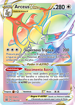 Arceus V-ASTRO, Astros Cintilantes, Banco de Dados de Cards do Estampas  Ilustradas