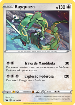 Carta Pokémon Rayquaza Vmax Lendário Céus Em Evolução