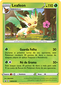 Carta Pokémon Leafeon Vmax Céus Em Evolução