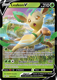 Carta Pokémon Leafeon Vmax Céus Em Evolução