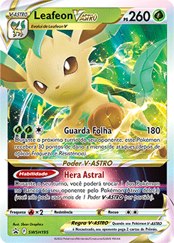 Carta Pokémon Leafeon Vmax Céus Em Evolução