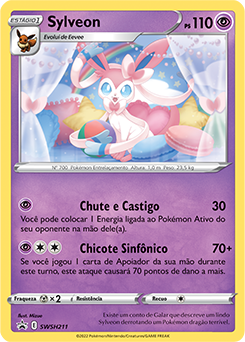 ORIGINAL Carta Pokemon ULTRA RARA Sylveon Sombrio V - Escorrega o Preço