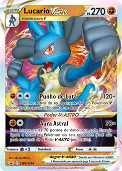 Lucario, Sombras Ardentes, Banco de Dados de Cards do Estampas Ilustradas