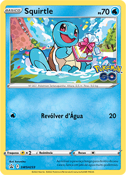 Cartas Pokemon Água (Escolha Livre) A