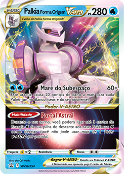 Carta Pokémon Lendário Palkia Lendas Luminescentes