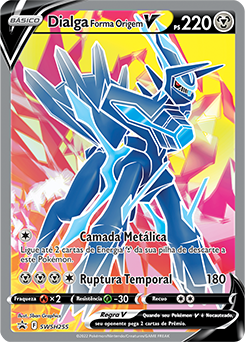 Dialga Forma Origem V-ASTRO, Estrelas Radiantes, Banco de Dados de Cards  do Estampas Ilustradas