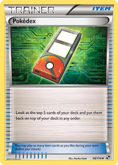 Pokemon Black and White Pokedex Flashcards