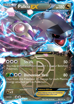 PrimetimePokemon's Blog: Pokemon Card of the Day: Palkia (Platinum)