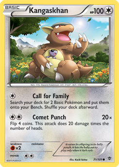 Check out this Kangaskhan ex! : r/pokemoncards