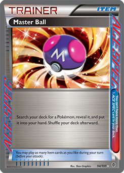 Details about   ITEM CARD MASTER BALL pokemon master trainer Part Piece Board Game Original 