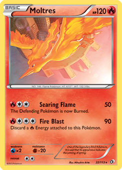 legendary fire pokemon cards