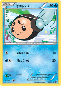 44/192 Tympole Card Pokemon TCG Rebel Clash S&S