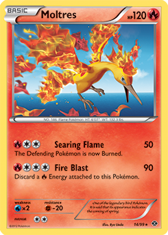 PrimetimePokemon's Blog: Moltres ex – EX FireRed and LeafGreen Pokemon Card  Review