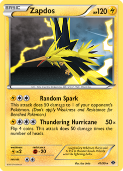 Zapdos  Pokédex