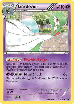 PrimetimePokemon's Blog: Gardevoir -- Next Destinies Set Pokemon Card Review