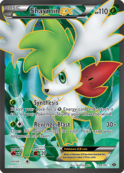 Shaymin EX - Black & White 4: Next Destinies - Pokemon