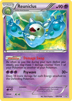 Reuniclus - Pokémon Psíquico Raro 44/101 - Pokemon Card Game