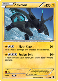 Pokémon Card Database - Black White - #47 Zekrom