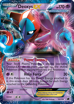 Deoxys EX - PTCGL Pokemon Codes