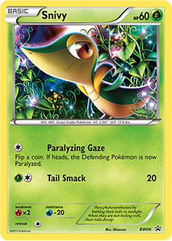 Snivy RC1/RC25 Pokemon Black & White Radiant Collection – JT