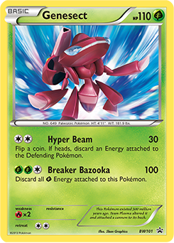 Genesect (xyp-XY119) - Pokémon Card Database - PokemonCard