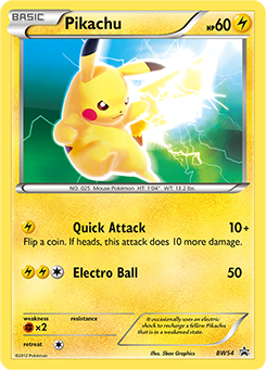 Pikachu Bwpromo Tcg Card Database Pokemoncom