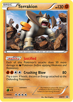 Cartas de Jogar: Terrakion (Pokémon TCG(Black & White - Noble Victories  Set) Col:PKM-NVI-EN073