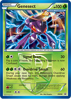 Carta Pokémon Genesect Gx Lendário + Brindes