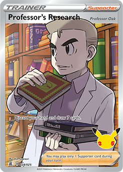Professor's Research (Professor Oak) cel25 024/025