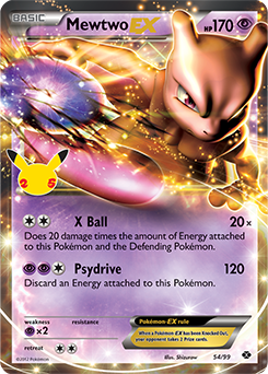 Kit Carta Pokémon Mewtwo Ex E Mew Ex Celebrações + Brinde em