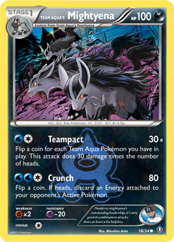 Mightyena Phantom Forces Pokemon Card