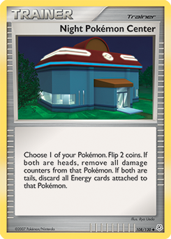 Night Pokémon Center dp1 108/130