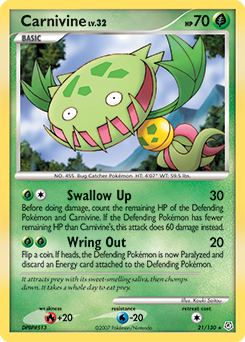 Carnivine Ultra Prism Tcg Card Database Pokemon Com