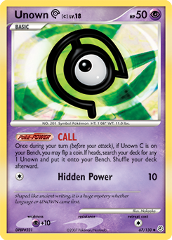 Unown (ex10-D) - Pokémon Card Database - PokemonCard